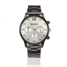 Load image into Gallery viewer, Man Crystal Stainless Steel Quartz Wrist Watch
